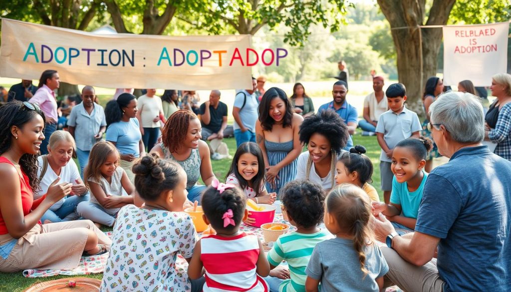 adoption community involvement