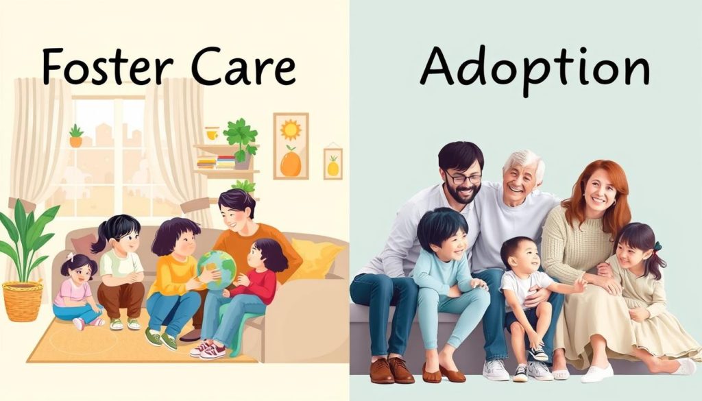 foster care vs adoption