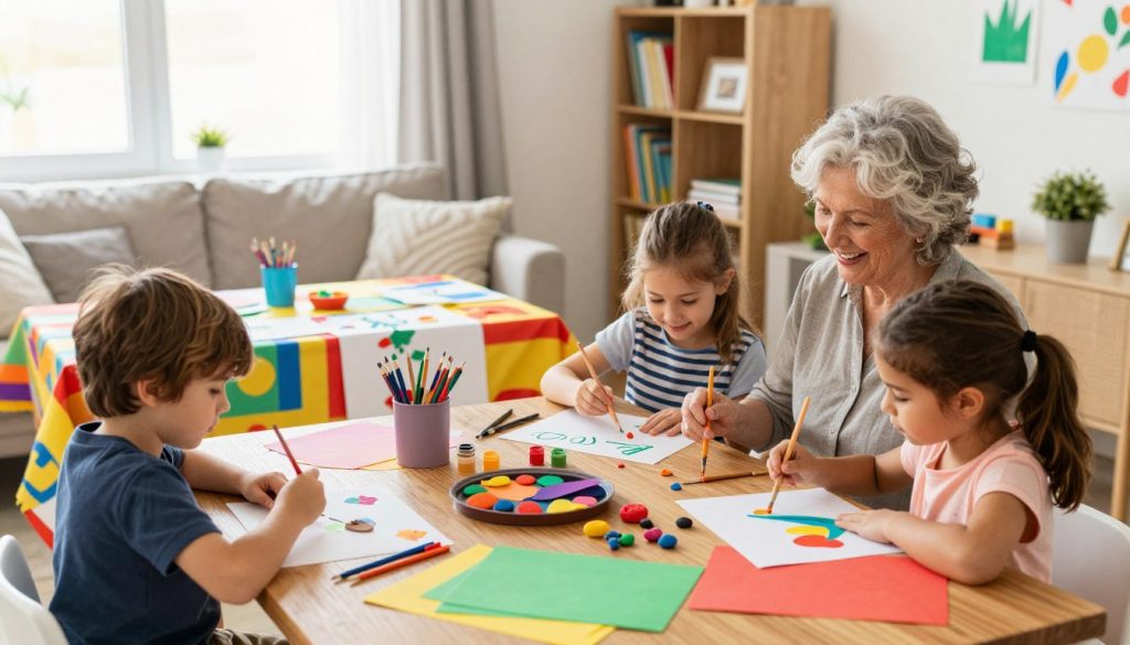 creative activities for grandkids