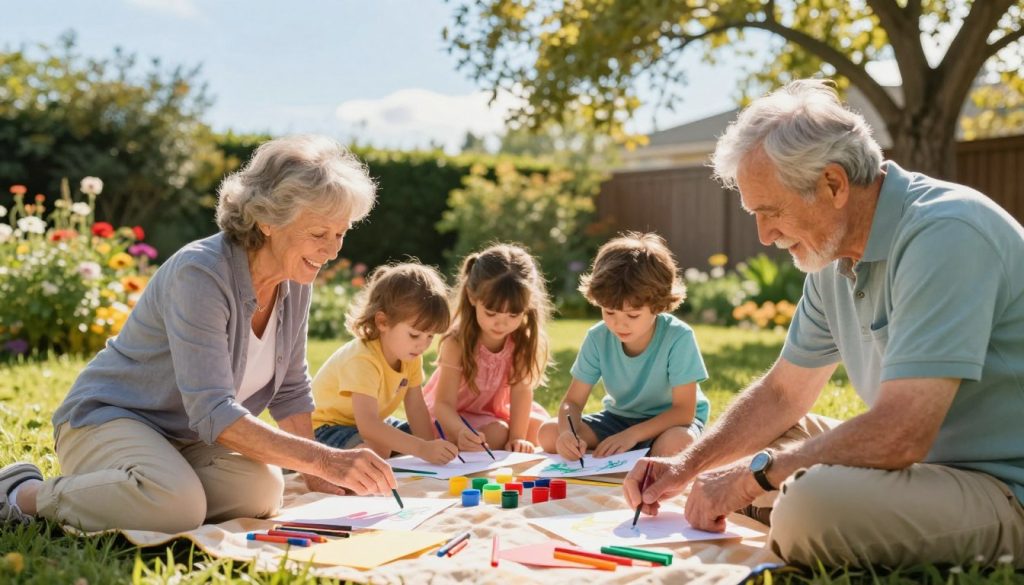 screen free activities for grandkids
