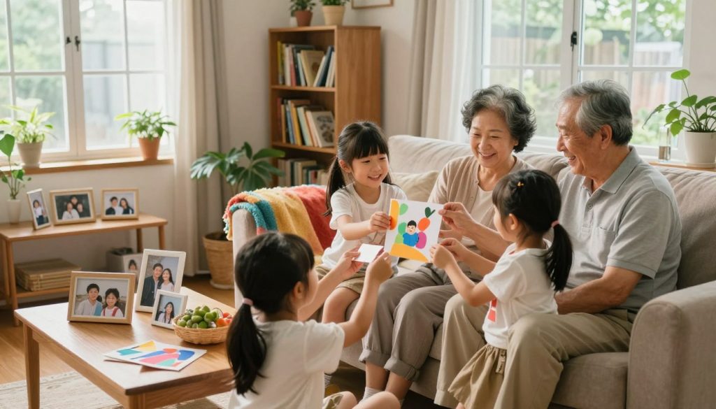 family traditions with grandchildren