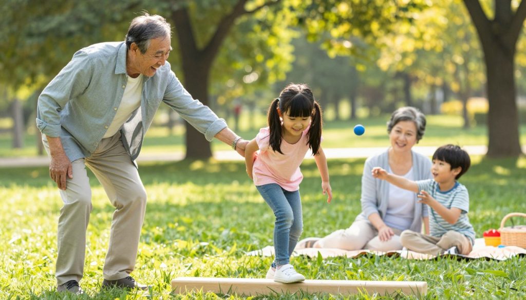 grandparents and grandchildren confidence building activities
