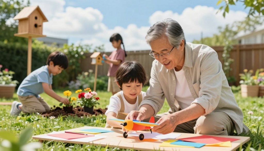 screen-free activities for grandkids