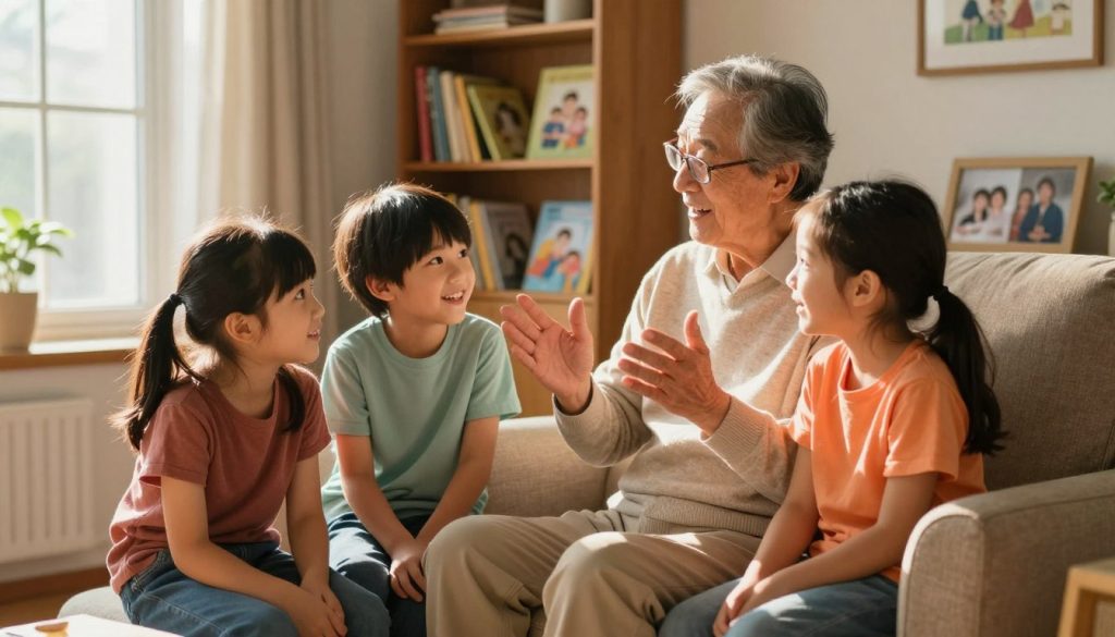 storytelling with grandkids